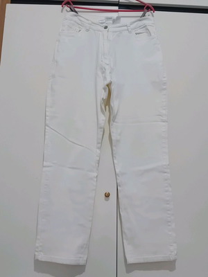 Canda white pants like new, size L