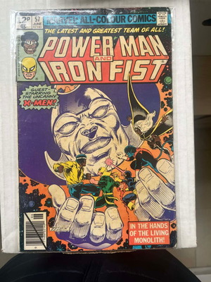 Power Man and Iron Fist #57 comic book used, English