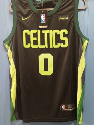 NBA Celtics Tatum 0 Jersey new, authentic