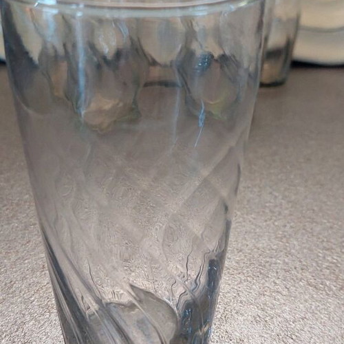 Water glasses set of 6, unused