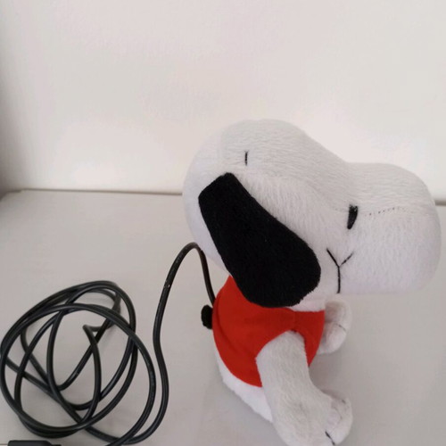 Toy camera pc like new, plush with camera on nose