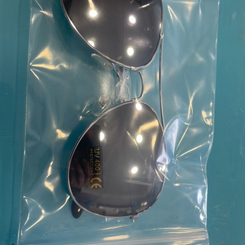 Sunglasses new, gray, no logo