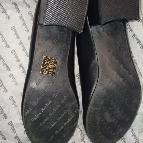 Andres Machado ballerinas new, size 43, black, with heel