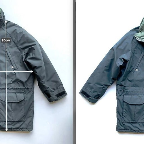 L.L.Bean Gore-Tex & Thinsulate Men's Parka Coat used, XL, gray green