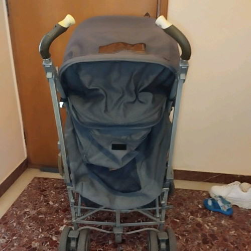 Maclaren Baby Stroller used with footmuff and rain cover