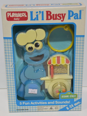 Vintage Playskool Sesame Street βρεφικό παιχνίδι καινούριο στο κουτί