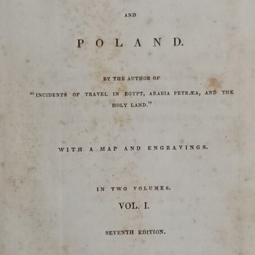 Travel book 1839, Greece after the 1821 revolution, volume 1