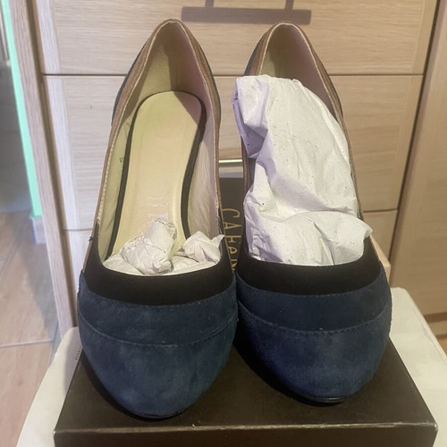 CafeNoir women's blue pumps size 39