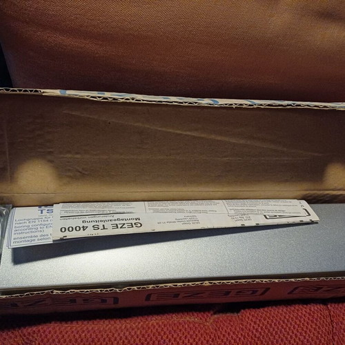 Geze TS 4000 door closer new, silver