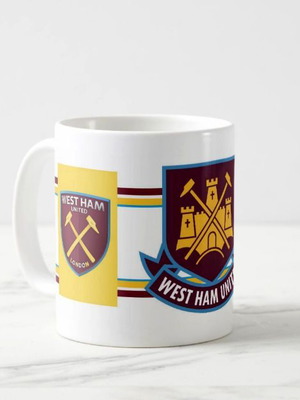 Κούπα West Ham 330 ml Καινούργια Κεραμική Συλλεκτικό Αθλητισμού