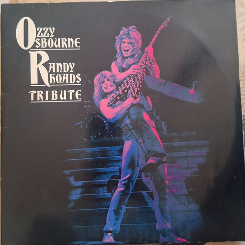 Ozzy Osbourne / Randy Rhoads Tribute 1987 Greek Press 2LP used, metal