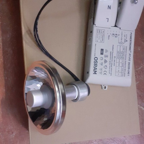 Philips Master Colour lamp set used with Osram starter and socket
