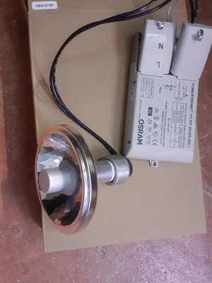 Σετ λάμπα PHILIPS Master colour μεταχειρισμένο με εκκινητή Osram και ντουί