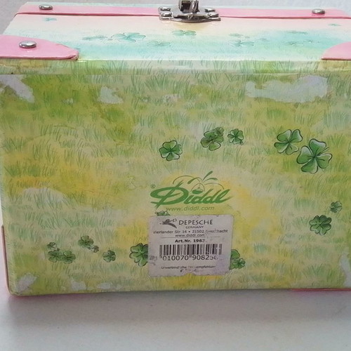 Vintage Diddl Depeche jewelry box used
