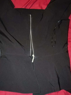 Summer T-shirt used, size M, with zipper