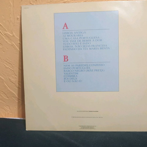 Amalia Rodrigues vinyl record 33 rpm like new, classical