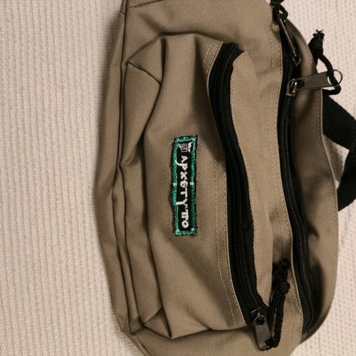 Beige waist bag new by Greek brand Archetypo