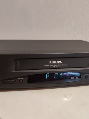 VCR Philips VR171 μεταχειρισμένο, δεν παίζει κασέτα, χωρίς καλώδια