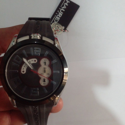Haurex Italy Blaze 3D333UNS men's wristwatch quartz chronograph new