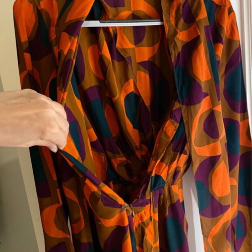 Zara maxi dress new multicolor, size S