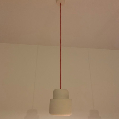 Designer ceiling lights like new, pack of 2 with red cable