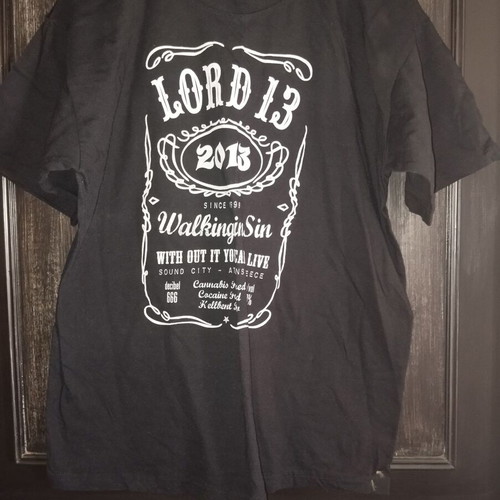 T shirt Lord 13 new, size M, black