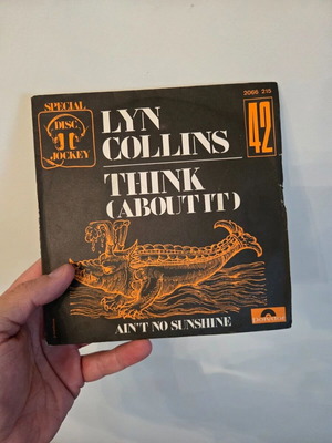 Lyn Collins Think (About It) 45rpm record like new, R&B / Soul