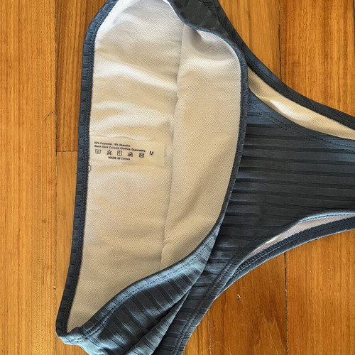 Bikini Shein like new, blue striped