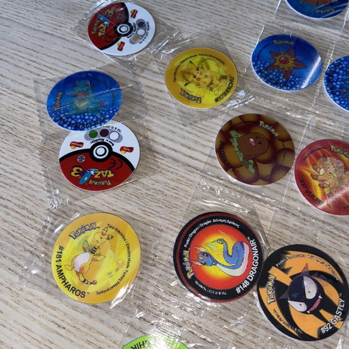 Pokemon Tazos 3D complete set 50/50, like new