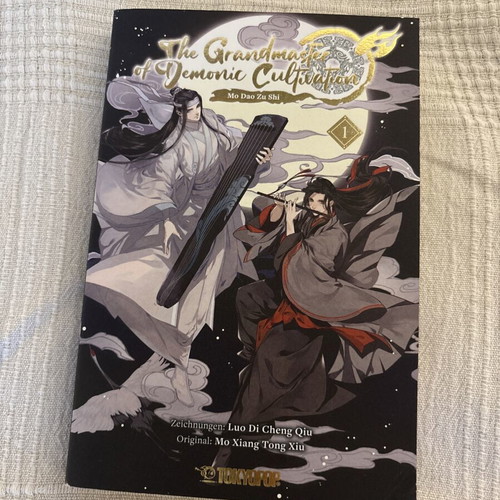 The Grandmaster of Demonic Cultivation volumes 1-3 like new