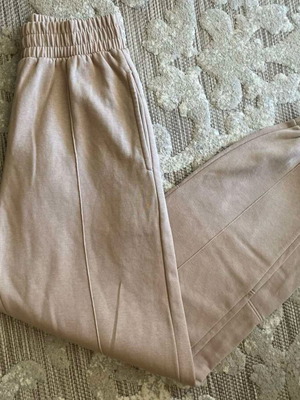 Pink Woman beige tracksuit like new, size XS