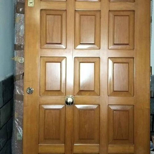 Solid Walnut Doors like new, set of 2, 210x93cm and 210x88cm