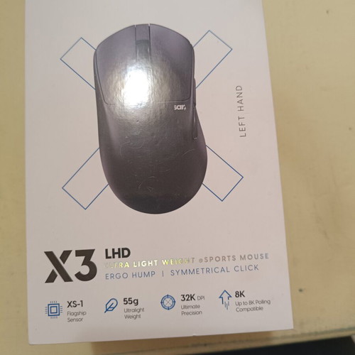 Pulsar X3 LHD gaming mouse left-handed size 2 new