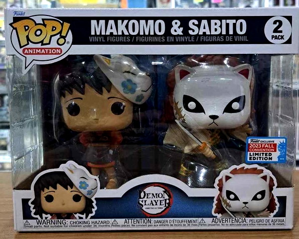 Buy Pop! Makomo & Sabito 2-Pack at Funko.