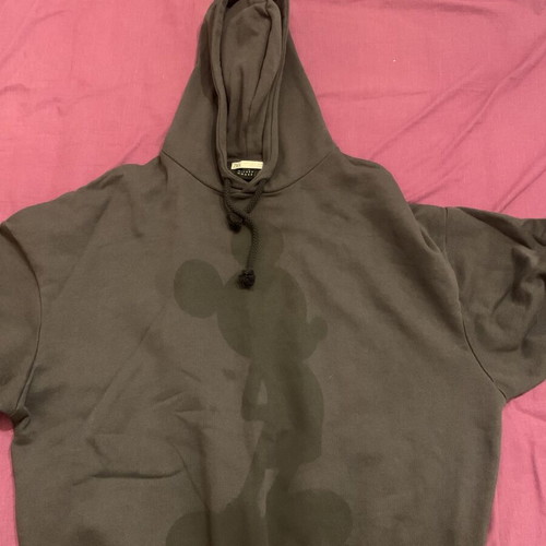 Zara sweatshirt like new with Mickey print unisex, gray, size S