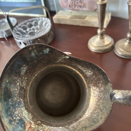 Vintage tea set used, Olympic collection, silver plated