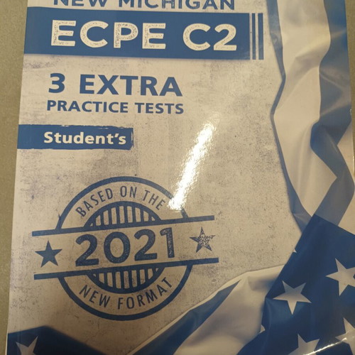 Michigan ECPE C2 English book used with CD for listening