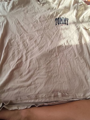 Tommy Hilfiger short sleeve shirt beige like new, size L