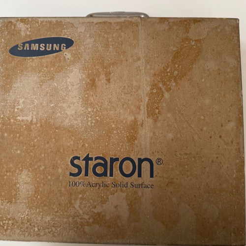 Staron Samsung suitcase with 60 samples like new