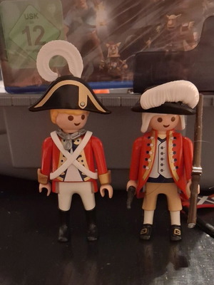 Playmobil Βρετανή στρατιώτες 2 φιγούρες καινούργιο