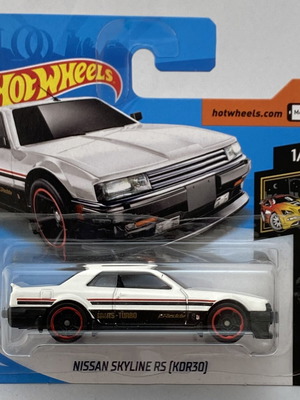 Nissan Skyline RS (KDR30) Hot Wheels Nightburnerz toy car 1:64, white