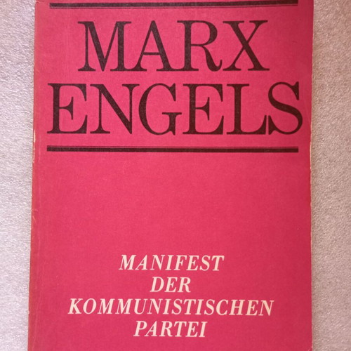 Manifest der Kommunistischen Partei by Karl Marx & Friedrich Engels used, German edition