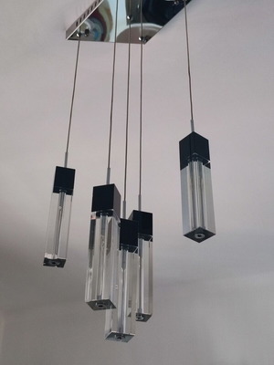 Ceiling light used with crystals