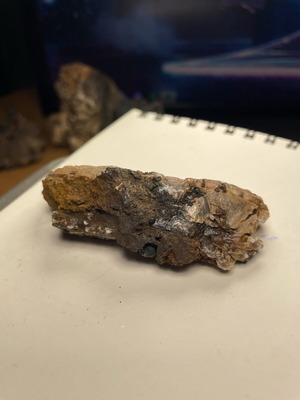 Selenite with hematite new, beautiful specimen