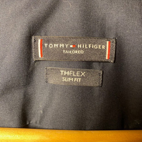 Tommy Hilfiger shirt black slim fit new, size M