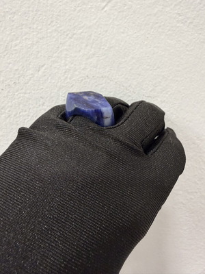 Sodalite stone ring new, unique design