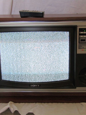 Vintage Sony Trinitron TV KV-2032ME used, works perfectly, color