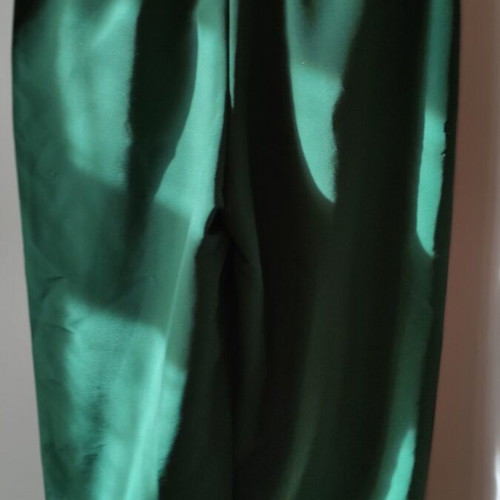 Women's pants autumn winter dark green wide fit new