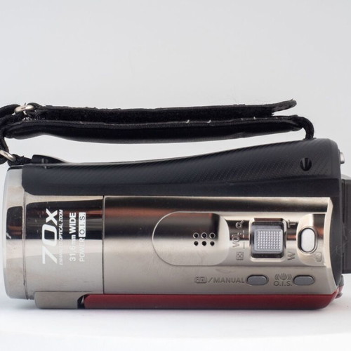 Panasonic HC-V10 High Definition Camcorder used, 63x optical zoom