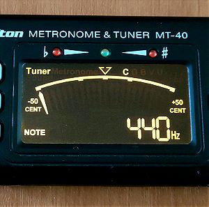 Clifton Metronome and Tuner MT-40